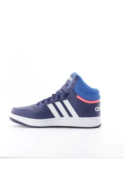 Adidas Hoops 3.0 mid k Gw0400 Blu