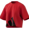 Adidas T-shirt manica corta Jg8741 Ruby