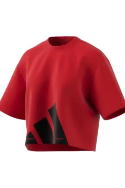 Adidas T-shirt manica corta Jg8741 Ruby