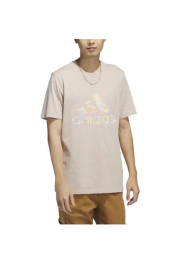 Adidas T-shirt manica corta Hs3216 Taupe
