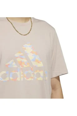 Adidas T-shirt manica corta Hs3216 Taupe