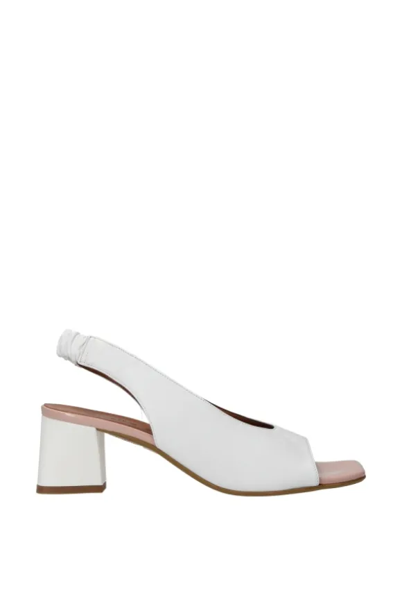 Alternativa Sandalo tacco F2334 Bianco
