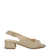 Alternativa Sandalo tacco F2109 Crema