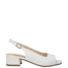 Alternativa Sandalo tacco F2109 Bianco