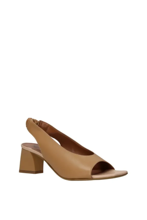 Alternativa Sandalo tacco F2334 Legno