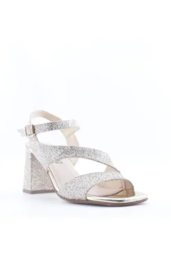 Alternativa Sandalo tacco F2215 Platino