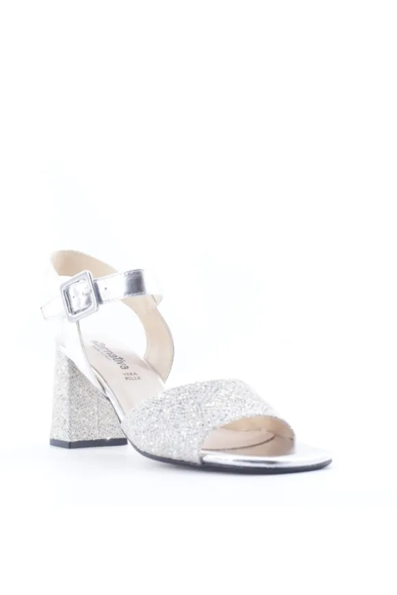 Alternativa Sandalo tacco F1136 Silver