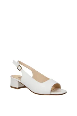 Alternativa Sandalo tacco F2109 Bianco