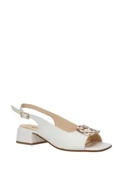 Alternativa Sandalo tacco K544 Bianco