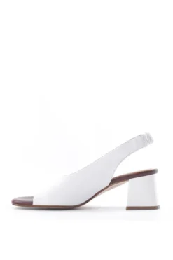 Alternativa Sandalo tacco F2334 Bianco