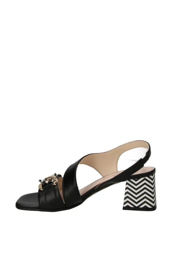 Alternativa Sandalo tacco K256 Nero