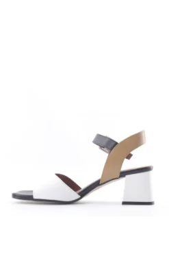 Alternativa Sandalo tacco F1136 Bianco