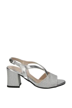 Armando olivieri Sandalo tacco 46413 Argento