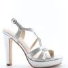 Armando olivieri Sandalo tacco 42315 Silver