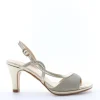 Armando olivieri Sandalo tacco 42306 Ltgold