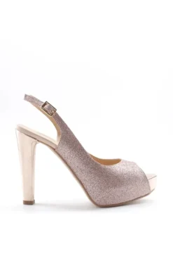 Armando olivieri Sandalo tacco Lodi Cipria