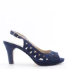 Armando olivieri Sandalo tacco 42307 Total navy
