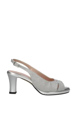 Armando olivieri Sandalo tacco 48734 Argento