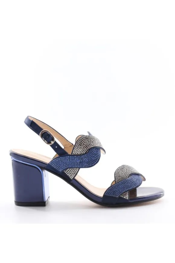 Armando olivieri Sandalo tacco 44347 Blu