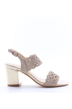 Armando olivieri Sandalo tacco 44346 Platino