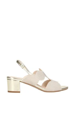 Armando olivieri Sandalo tacco 42384 Platino