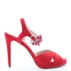 Armando olivieri Sandalo tacco 44327 Red