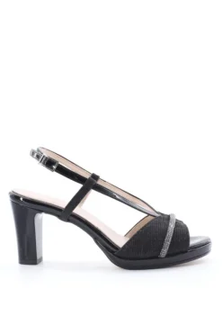 Armando olivieri Sandalo tacco 44305 Nero