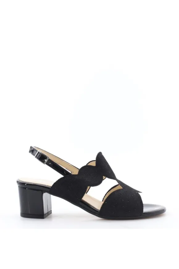 Armando olivieri Sandalo tacco 42384 Nero