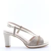 Armando olivieri Sandalo tacco 44305 Platino
