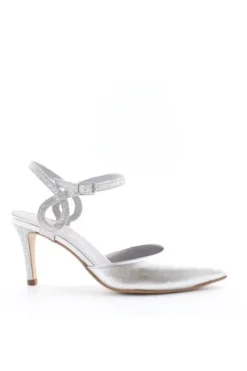 Armando olivieri Sandalo tacco Sargas Argento