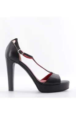 Armando olivieri Sandalo tacco Gioia Nero