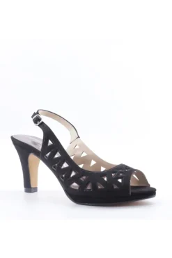 Armando olivieri Sandalo tacco 42307 Total blac