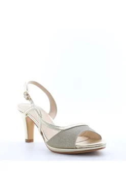 Armando olivieri Sandalo tacco 42306 Ltgold