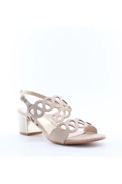 Armando olivieri Sandalo tacco 42301 Beige