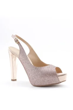 Armando olivieri Sandalo tacco Lodi Cipria