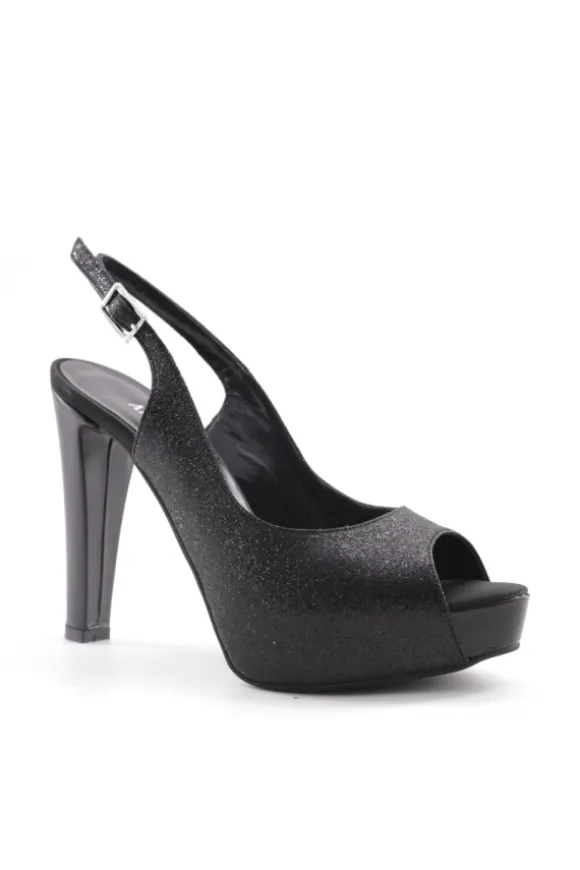 Armando olivieri Sandalo tacco Lodi Nero