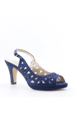 Armando olivieri Sandalo tacco 42307 Total navy