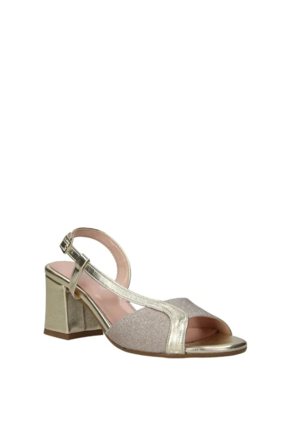 Armando olivieri Sandalo tacco 48750 Platino