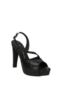 Armando olivieri Sandalo tacco Kelly Nero