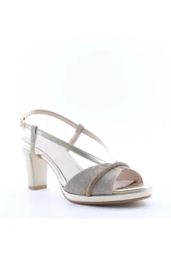 Armando olivieri Sandalo tacco 44305 Platino