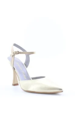 Armando olivieri Sandalo tacco Keid Platino