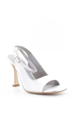 Armando olivieri Sandalo tacco Freccia Argento
