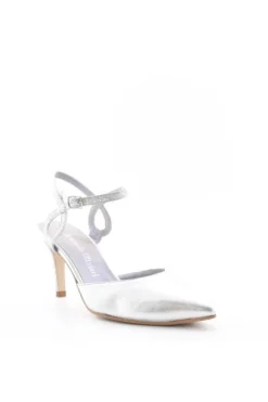 Armando olivieri Sandalo tacco Sargas Argento