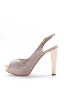 Armando olivieri Sandalo tacco Lodi Cipria