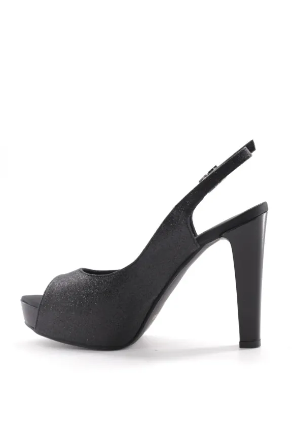 Armando olivieri Sandalo tacco Lodi Nero