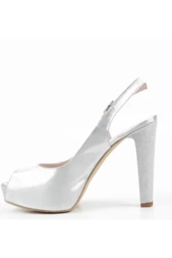 Armando olivieri Sandalo tacco Lodi Argento