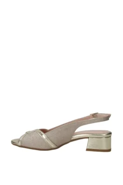 Armando olivieri Sandalo tacco 48742 Platino