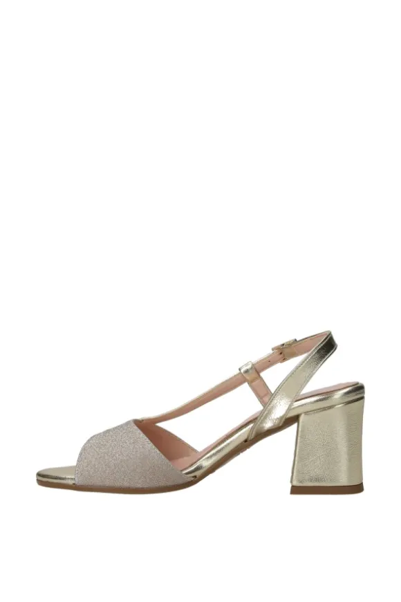 Armando olivieri Sandalo tacco 48750 Platino