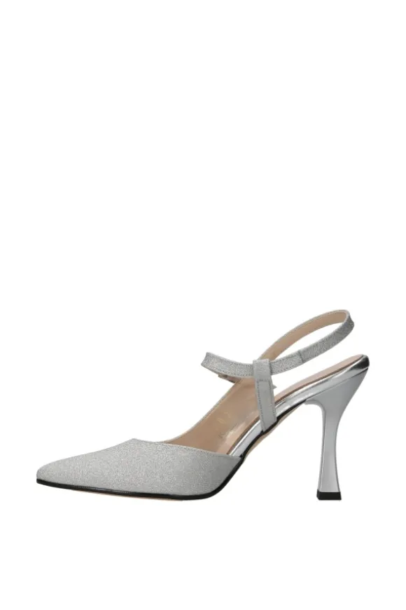 Armando olivieri Sandalo tacco 46422 Argento