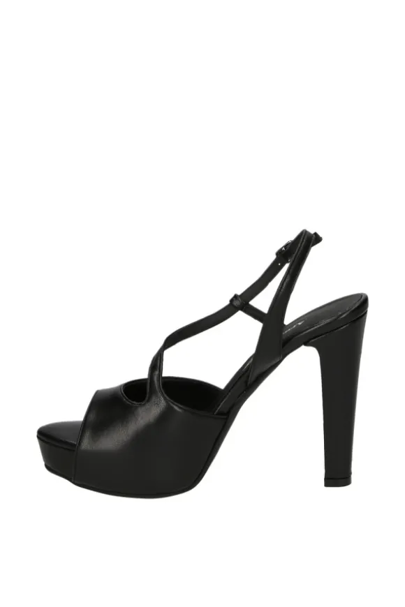 Armando olivieri Sandalo tacco Kelly Nero